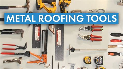 architectural sheet metal tools|metal roofing supplies.